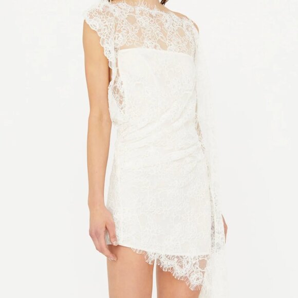 Christopher Esber Floating Lace Mini Dress - Picture 3 of 6